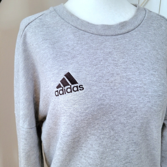 ADIDAS | COZY SPORT GREY CREWNECK - Picture 3 of 6